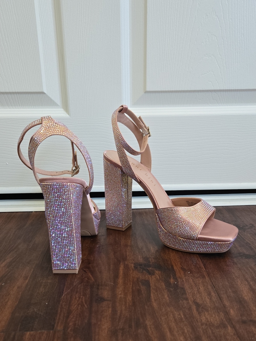 Gianni Bini Rhinestone Platform Heels
